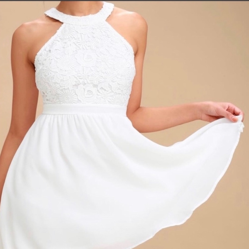 Lulu’s Lovers Game Skater Dress